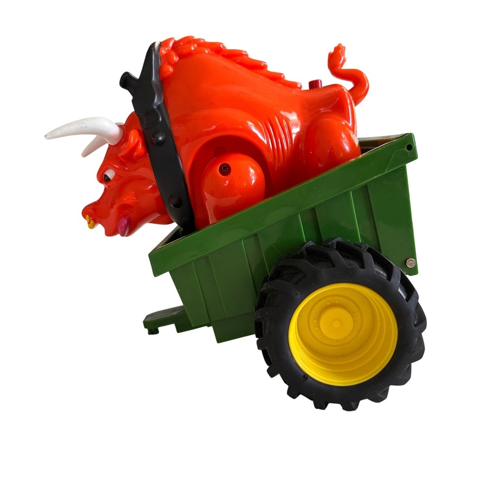 VTG John Deere Monster Treads Roundup Raging Bull ERTL Sounds and Motion 90s